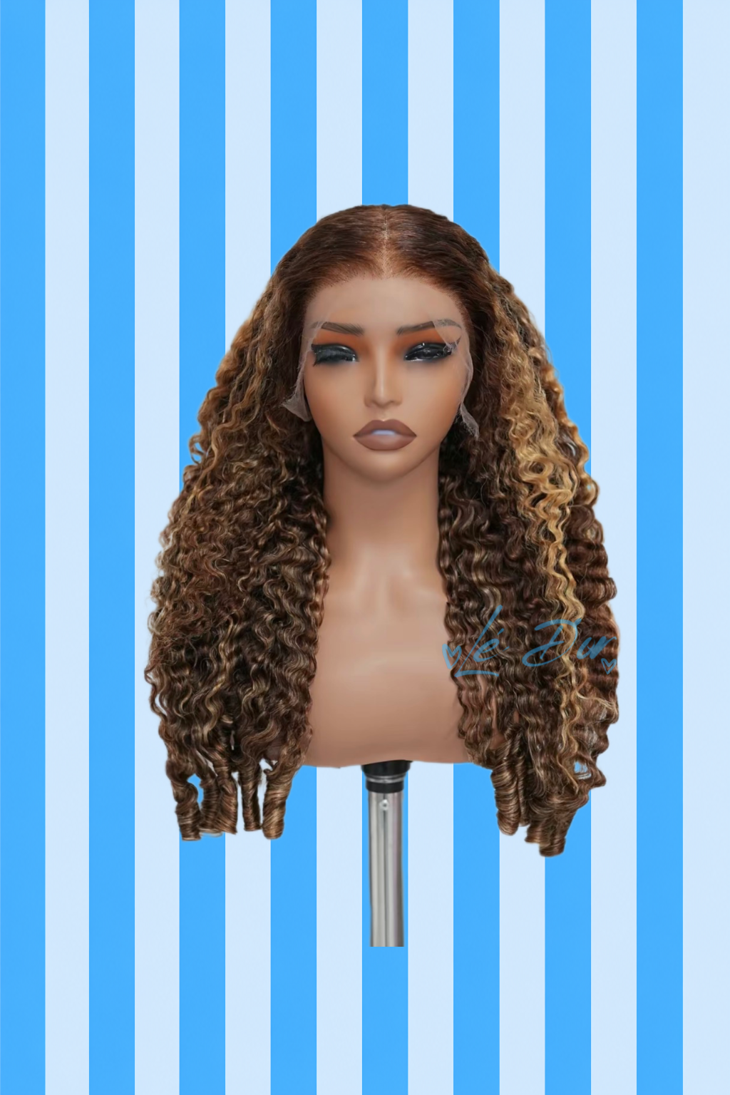 Burmese Curly Frontal Wigs